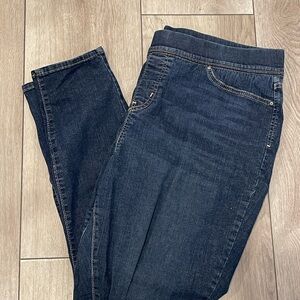 Signature by Levi Strauss Blue Jeggings with Medium-Dark Wash and Sleek Fit